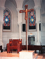 Villanova University St. Thomas Chapel - Processional Cross with Figure of Christ
