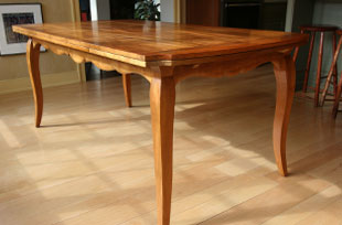 Dutch Pullout Extension Table - Over view