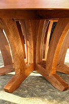 Puleo Pearwood Table - Detail Close-up