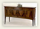 Black Walnut Sideboard with Bookmatched Crotch Wood Doors